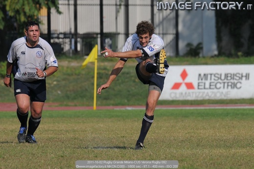 2011-10-02 Rugby Grande Milano-CUS Verona Rugby 092